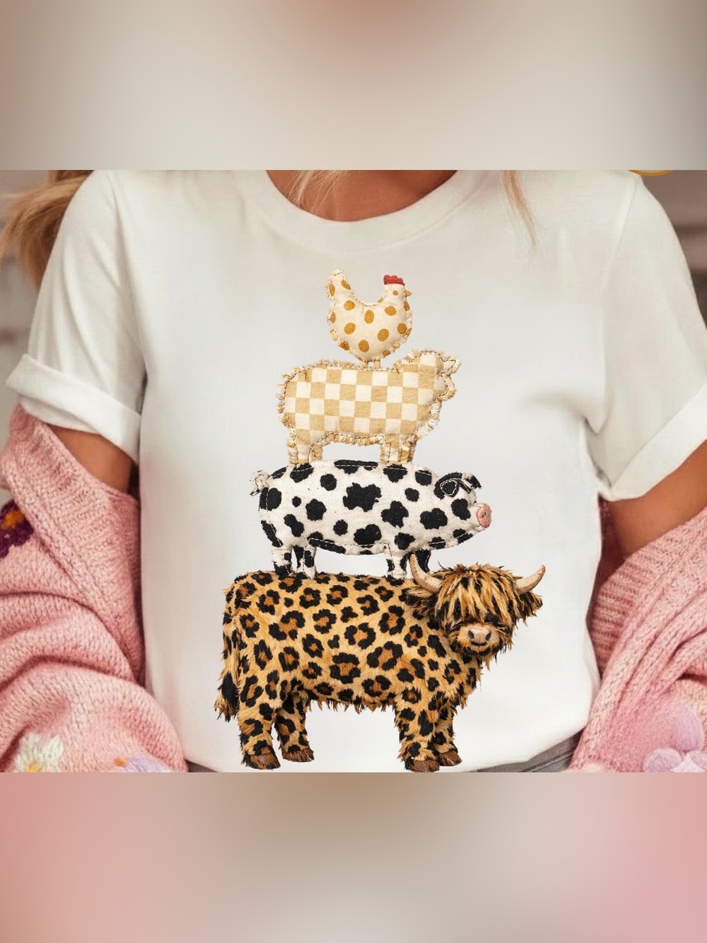 Wild Farm Animals Shirt